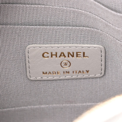Chanel Caviar Quilted Camera Case Grey 6 of 11