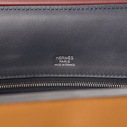 Hermes Togo Swift 24/24 29 Bleu Nuit Bleu Indigo Bordeaux Kraft 5 of 9