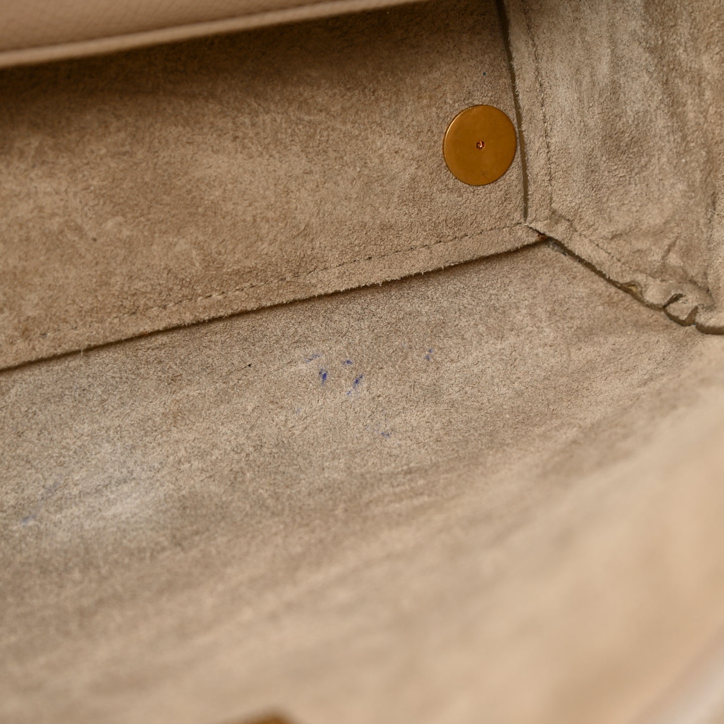 Grained Calfskin Mini Belt Bag Light Taupe