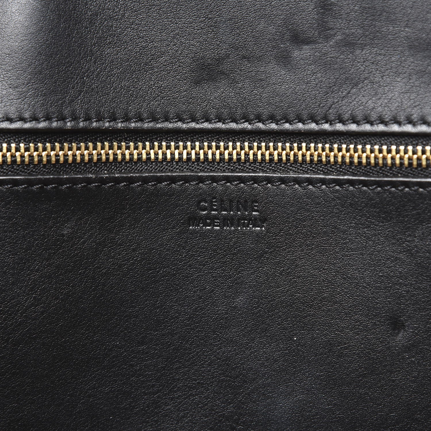 Celine Smooth Calfskin Small Tie Knot Tote Black 5 of 10