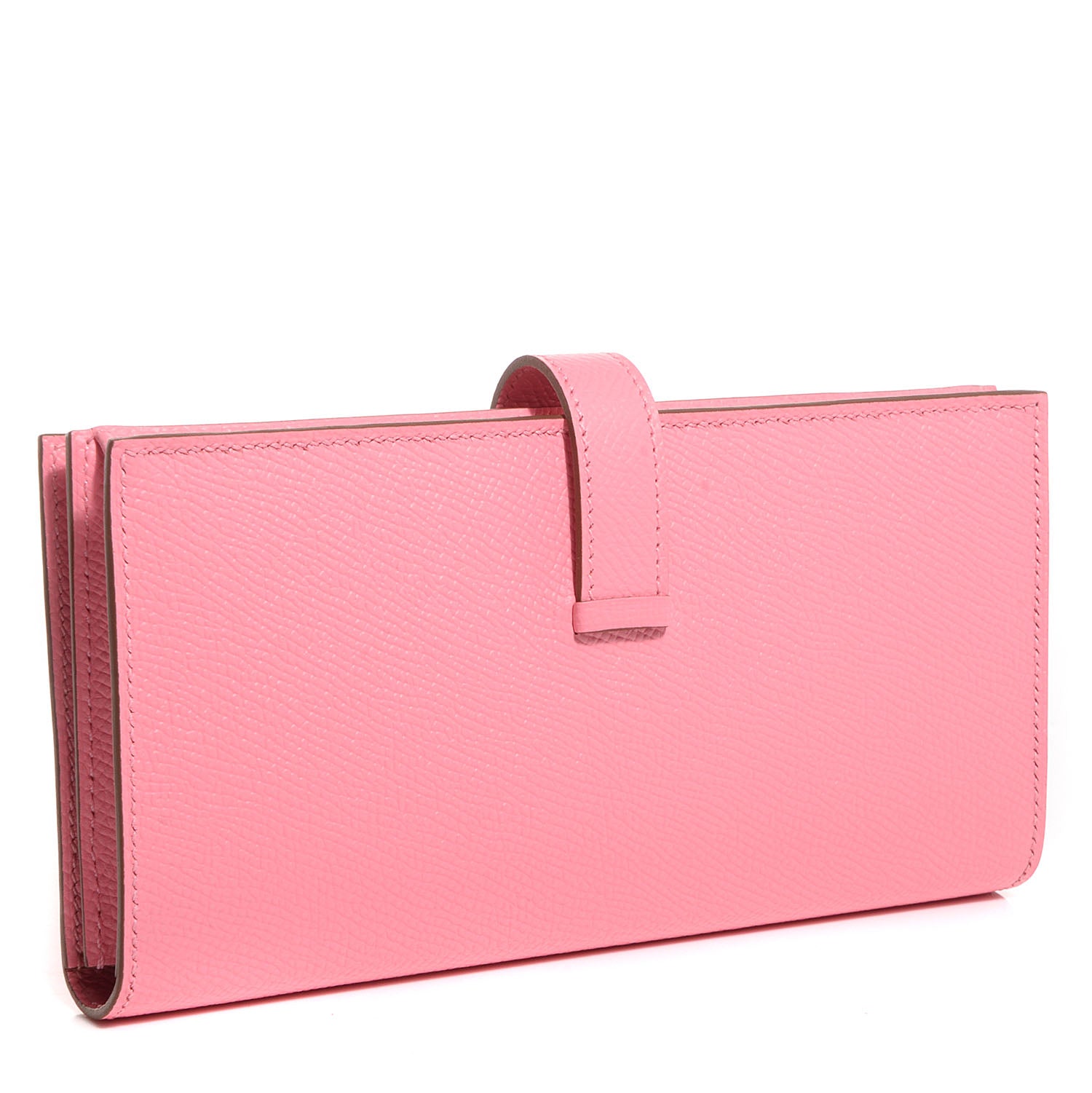 Hermes Epsom Bearn Gusset Wallet Rose Confetti 3 of 14