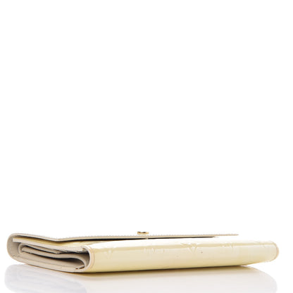 Louis Vuitton Vernis Porte Tresor International Wallet Perle 4 of 13