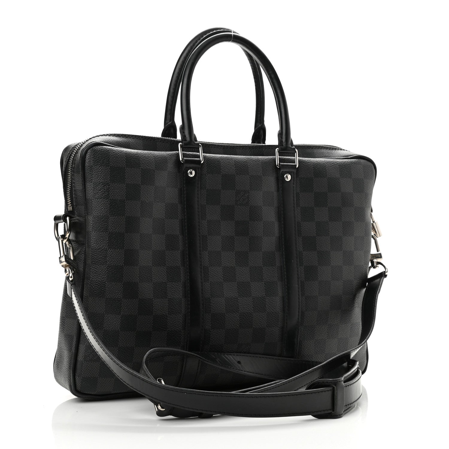 Louis Vuitton Damier Graphite Porte Documents Voyage PM 3 of 15