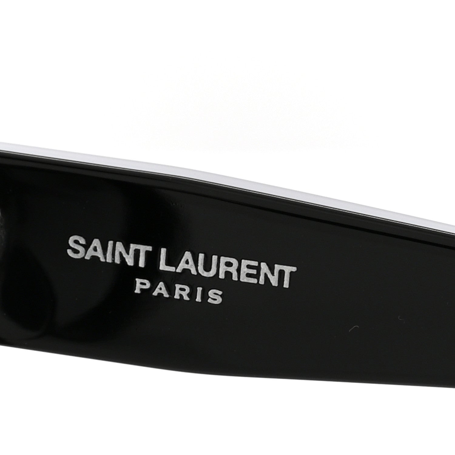 Saint Laurent Acetate Square Sunglasses SL M9F Black 5 of 7