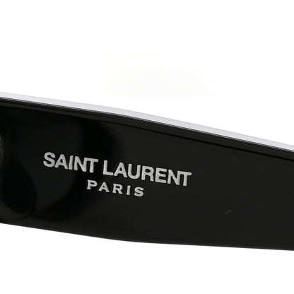 Saint Laurent Acetate Square Sunglasses SL M9F Black 5 of 7