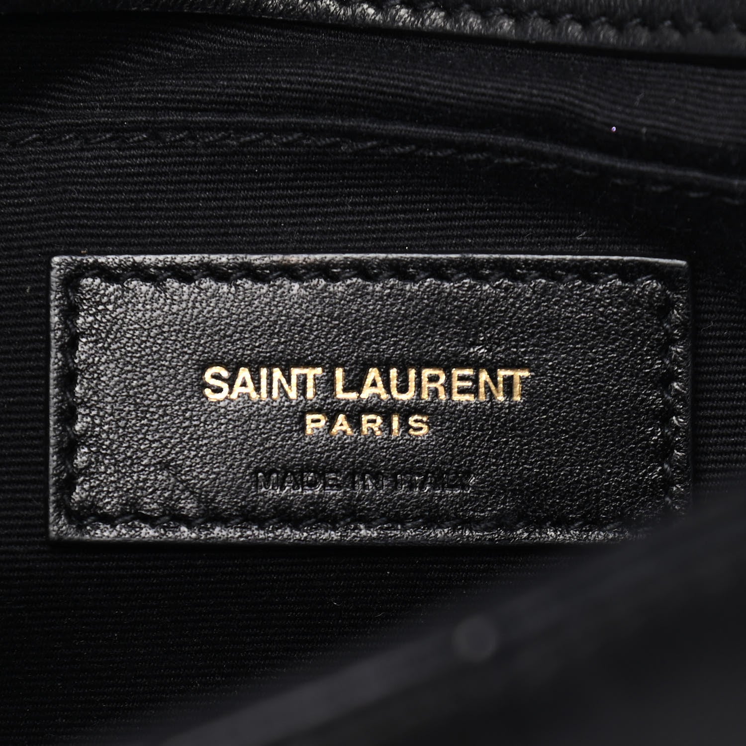 Saint Laurent Lambskin Patchwork Monogram Small Jamie Black 7 of 10