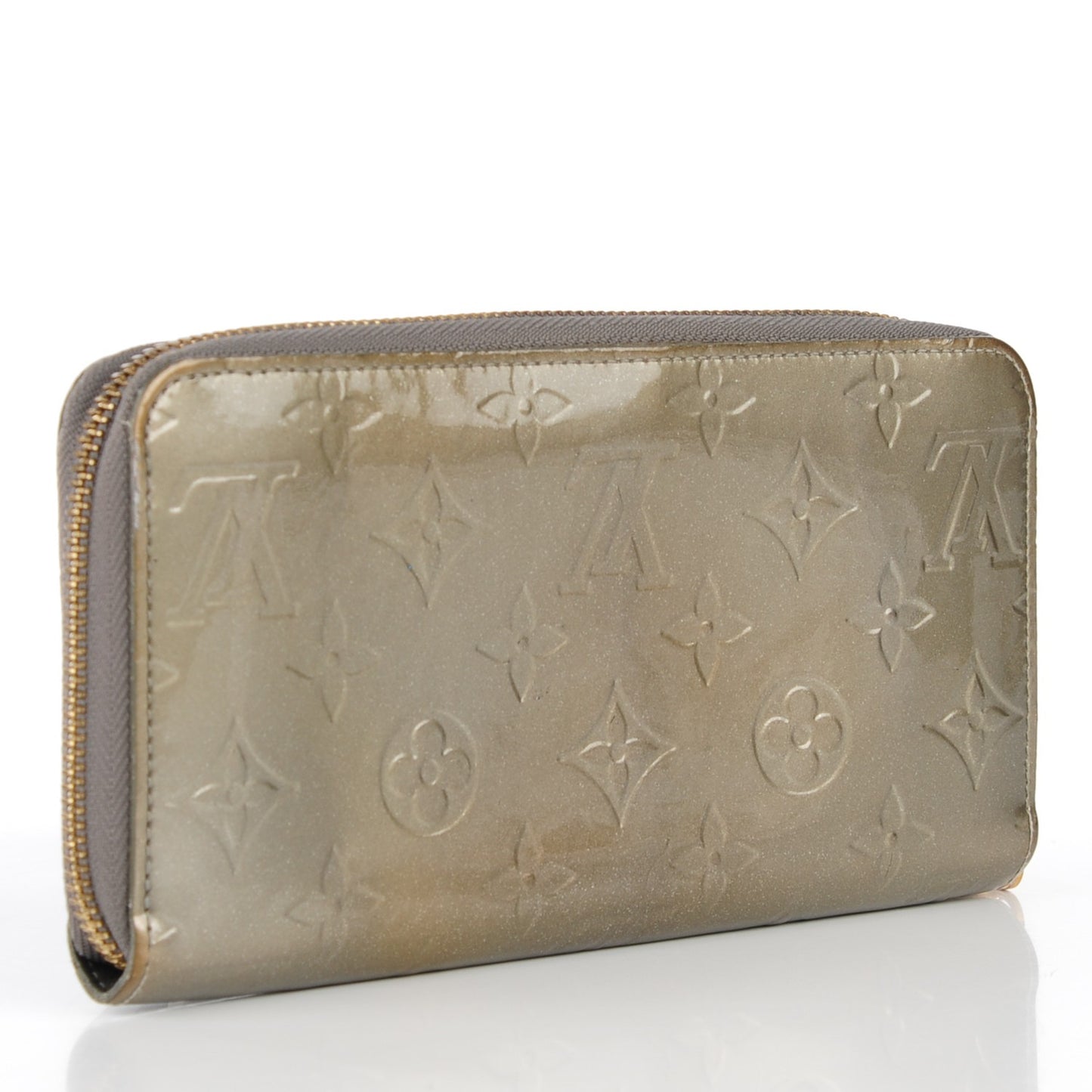 Vernis Zippy Wallet Gris Art Deco