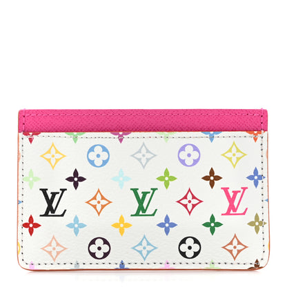 Louis Vuitton LV X TM Monogram Multicolor Card Holder Kawaii Pink 1 of 9