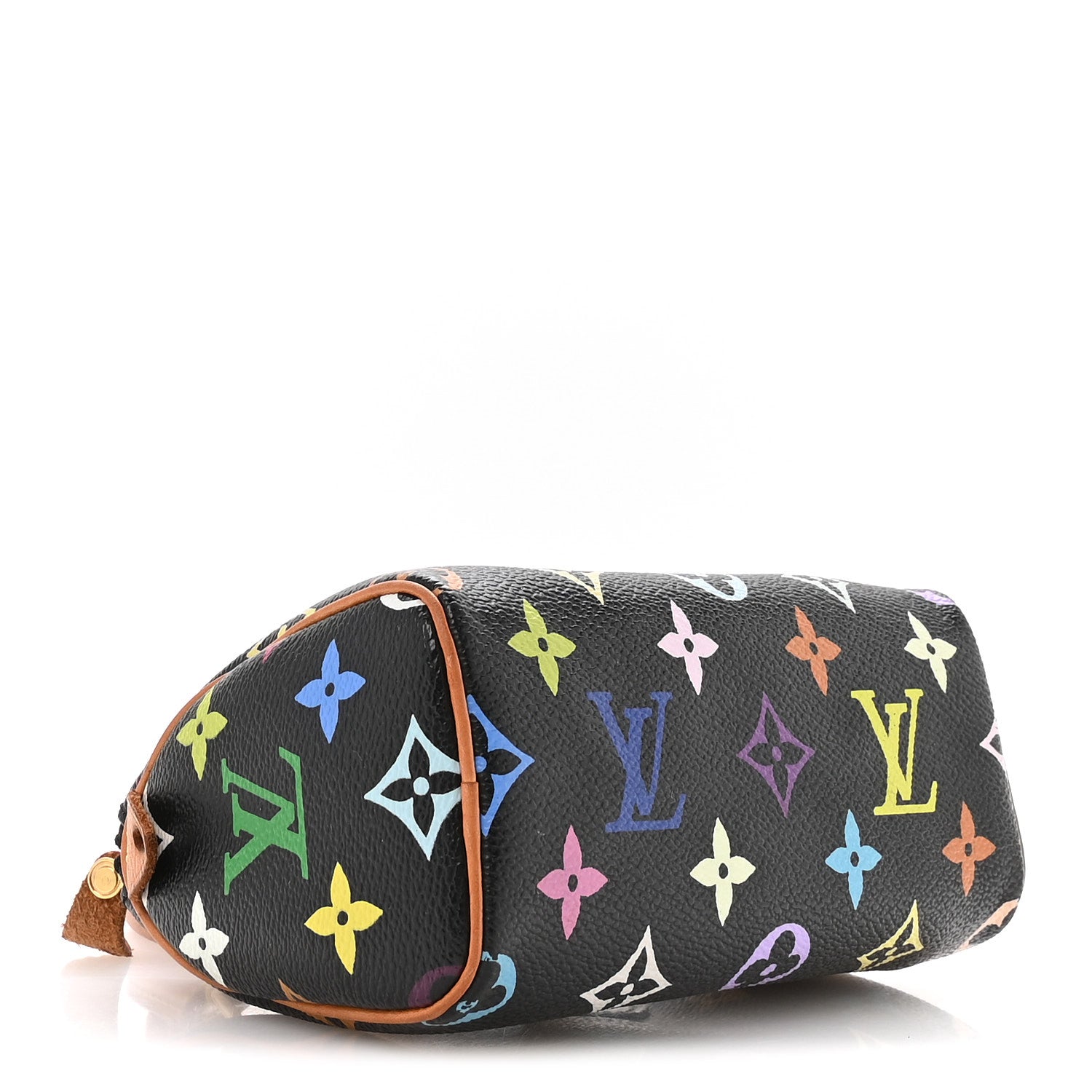Louis Vuitton Monogram Multicolor Mini Sac HL Speedy Black 4 of 10