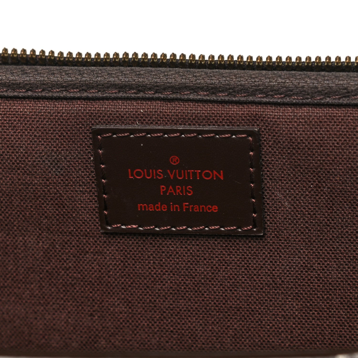 Louis Vuitton Damier Ebene Porte Ordinateur Sabana NM Computer Case 6 of 28
