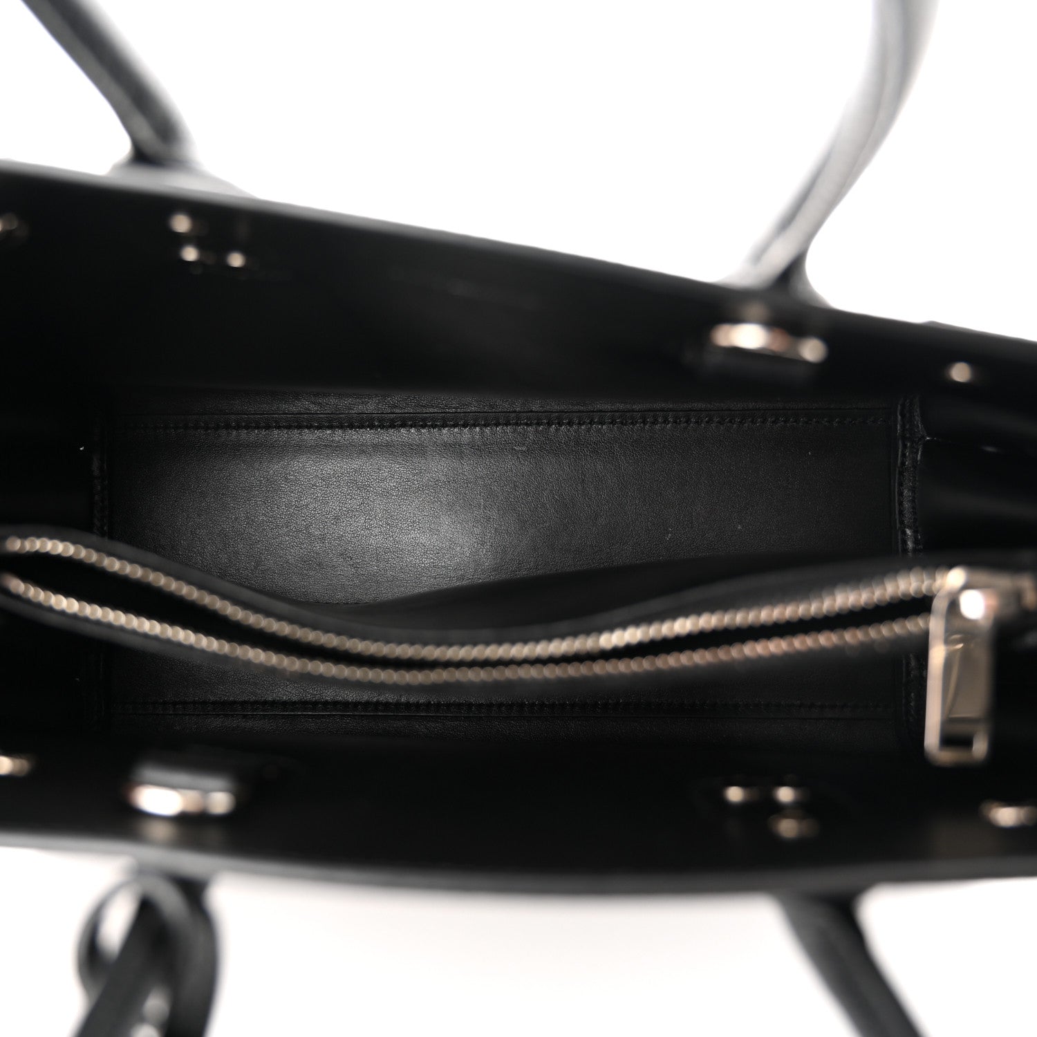 Saint Laurent Grained Calfskin Baby Sac De Jour Black 5 of 10