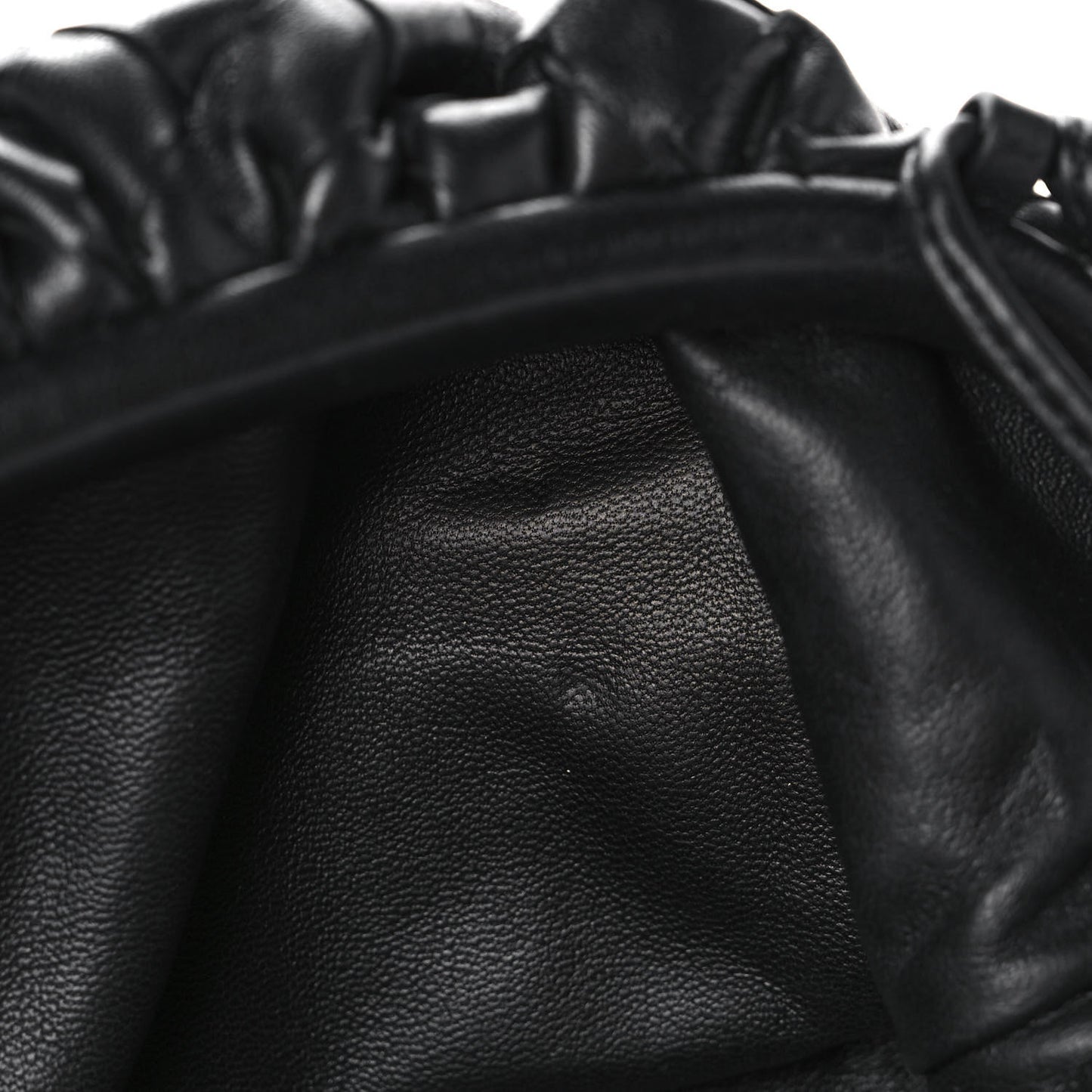 Nappa Intrecciato The Mini Pouch Black