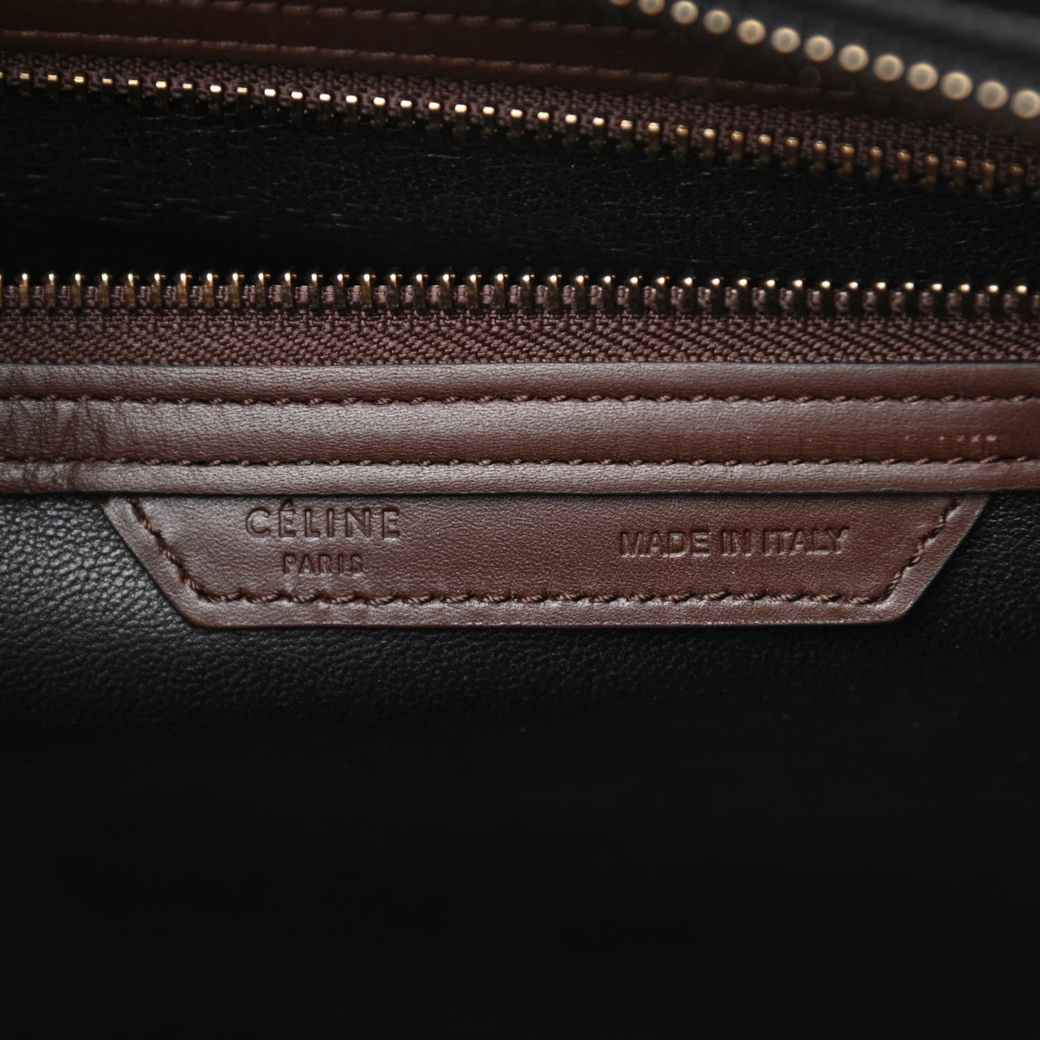 Celine Calfskin Bullhide Mini Luggage Tri-Color Bright Red 5 of 9