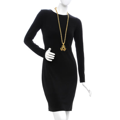 Chanel Triple CC Chain Necklace Gold 2 of 9