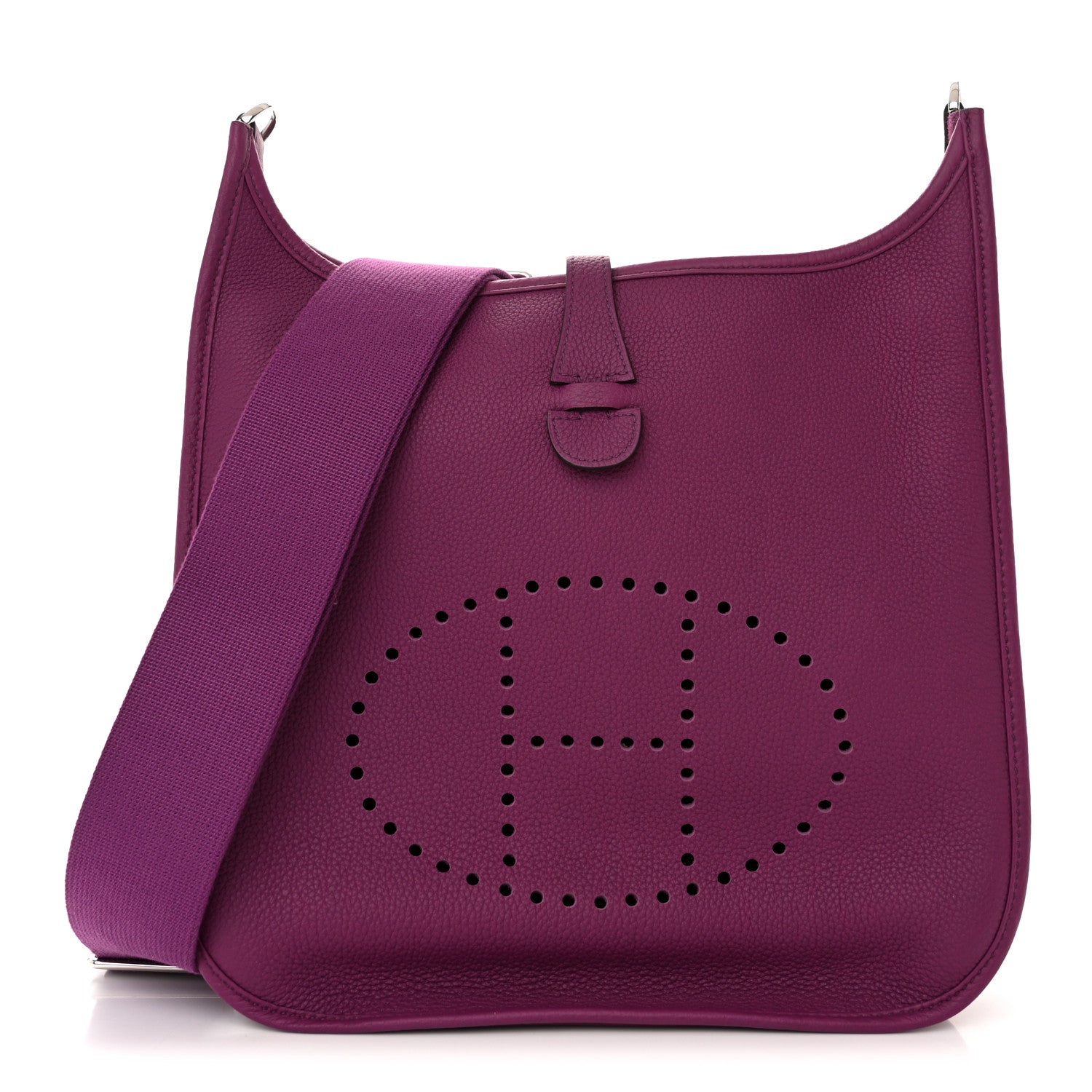 Hermes Taurillon Clemence Evelyne III PM Anemone 1 of 11