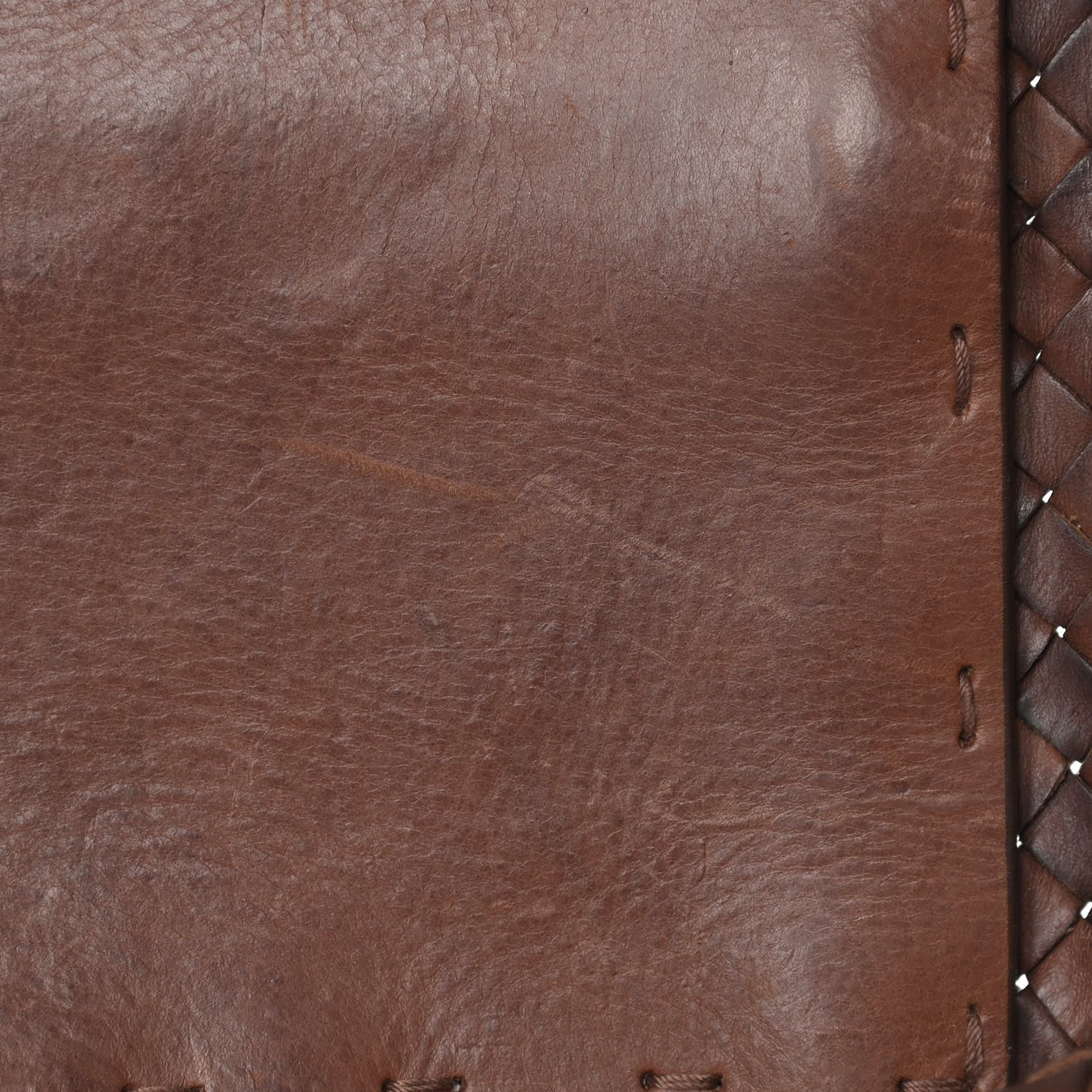 Nappa Intrecciato Large Cabat Brown