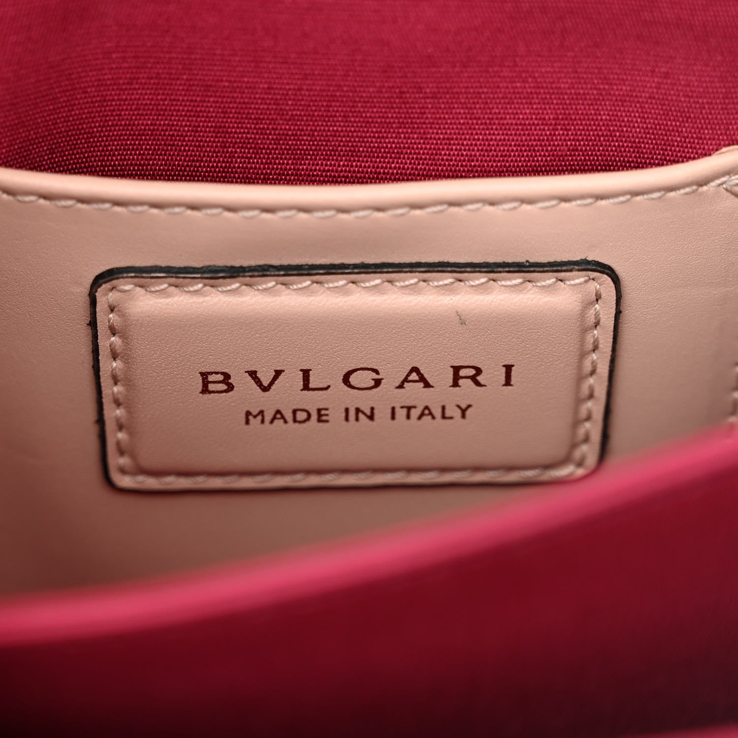 Bulgari Calfskin Serpenti Forever Top Handle Crystal Rose 7 of 11