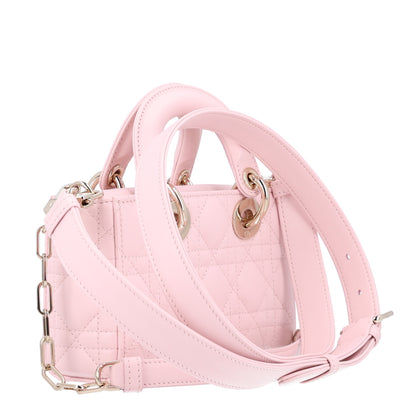Christian Dior Lambskin Cannage Mini Lady D-Joy Soupir Pink 2 of 9