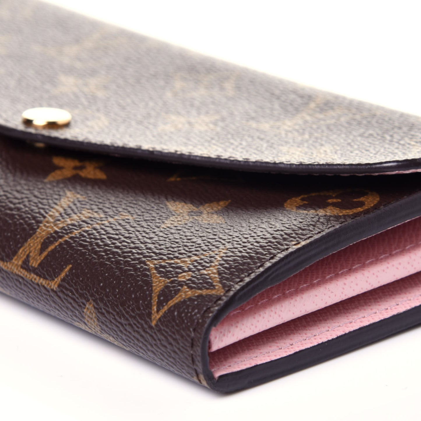 Monogram Sarah Wallet NM Rose Ballerine