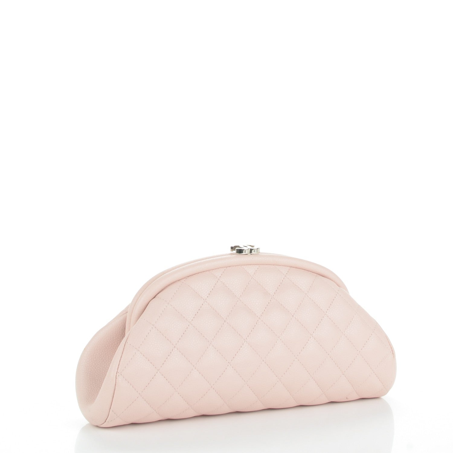 Chanel Caviar Quilted Timeless Clutch Pink 3 of 7