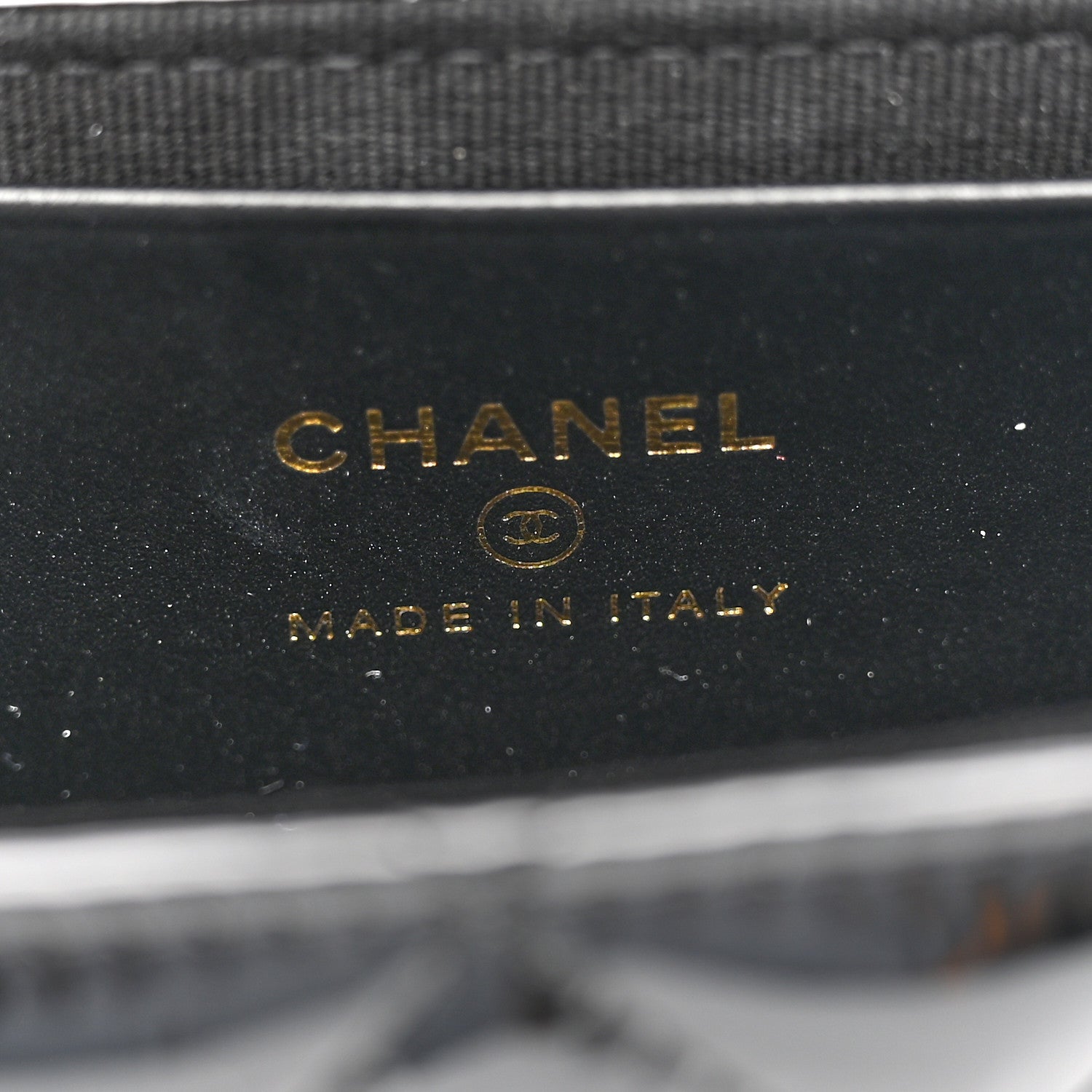 Chanel Patent Calfskin Quilted Mini Clutch Black 6 of 10