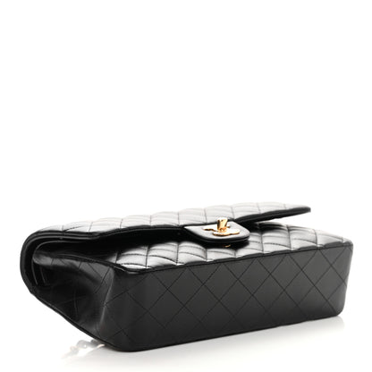 Chanel Lambskin Quilted Medium Double Flap Black 4 of 14