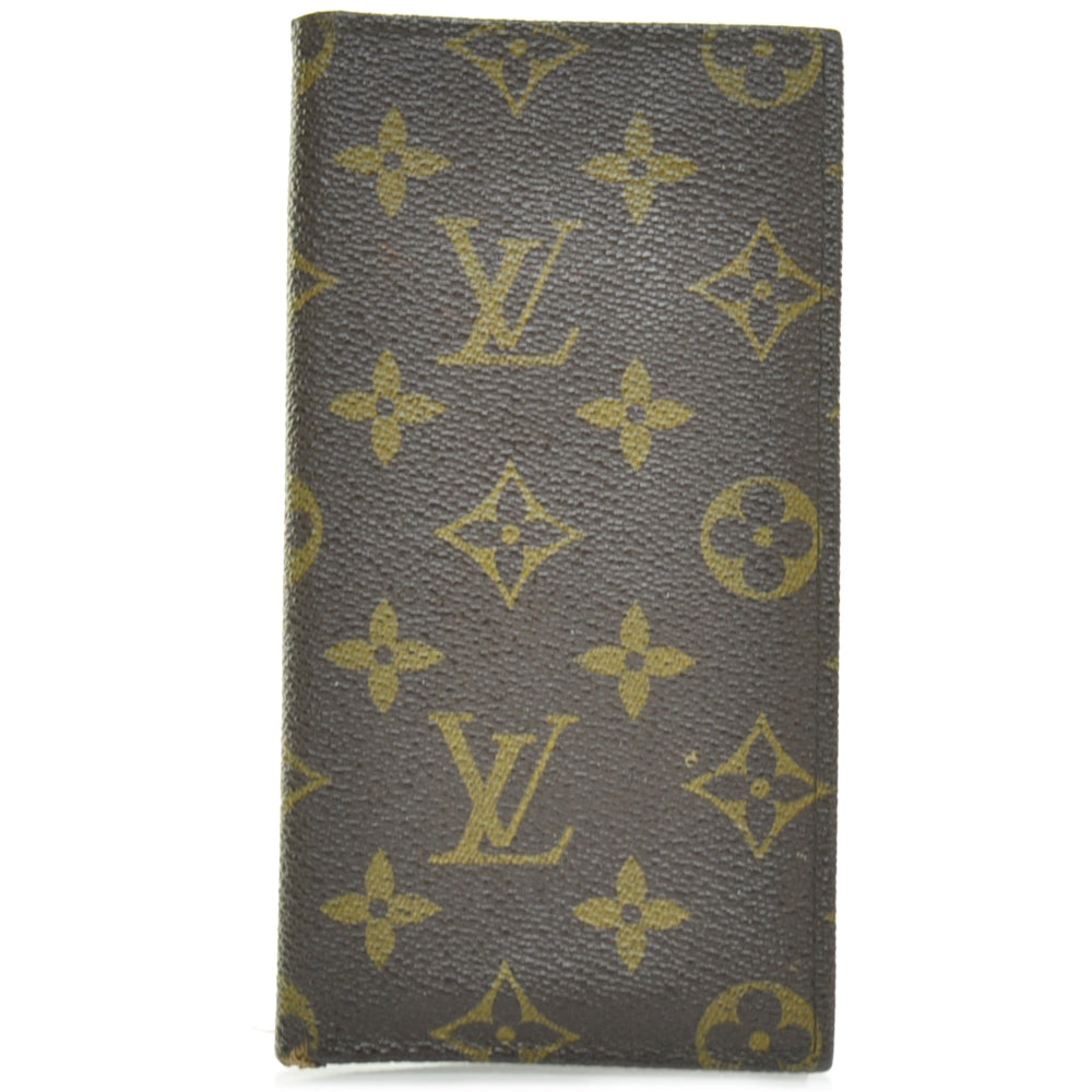 Monogram Pocket Agenda Cover Wallet