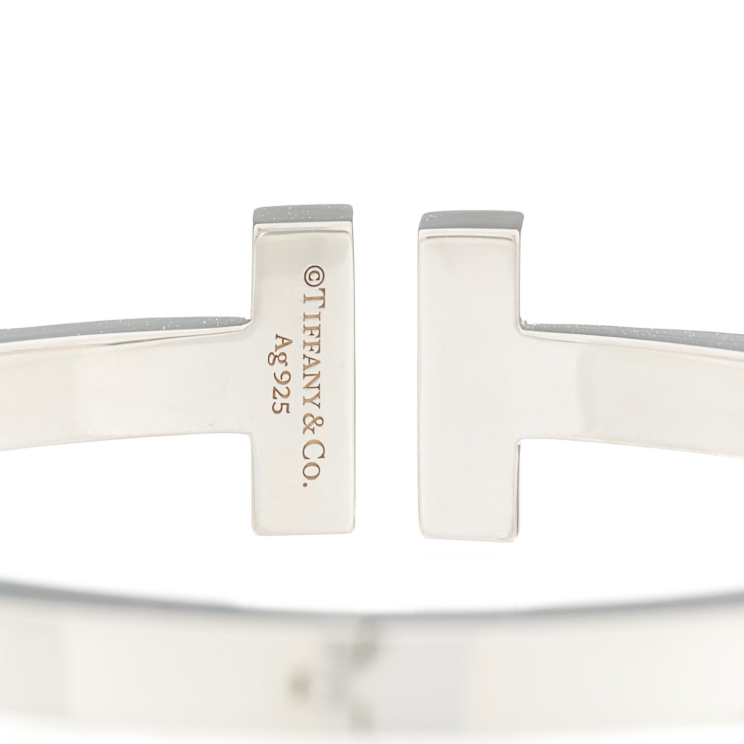 Tiffany Sterling Silver T Square Bracelet 2 of 4