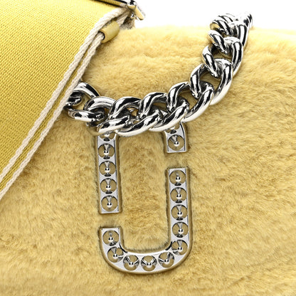 Marc Jacobs Faux Fur Plush Snapshot Camera Bag Chick Yellow 7 of 9