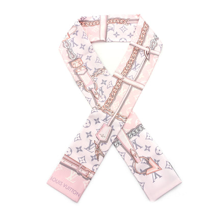 Louis Vuitton Silk Monogram Confidential Bandeau Light Pink 1 of 3