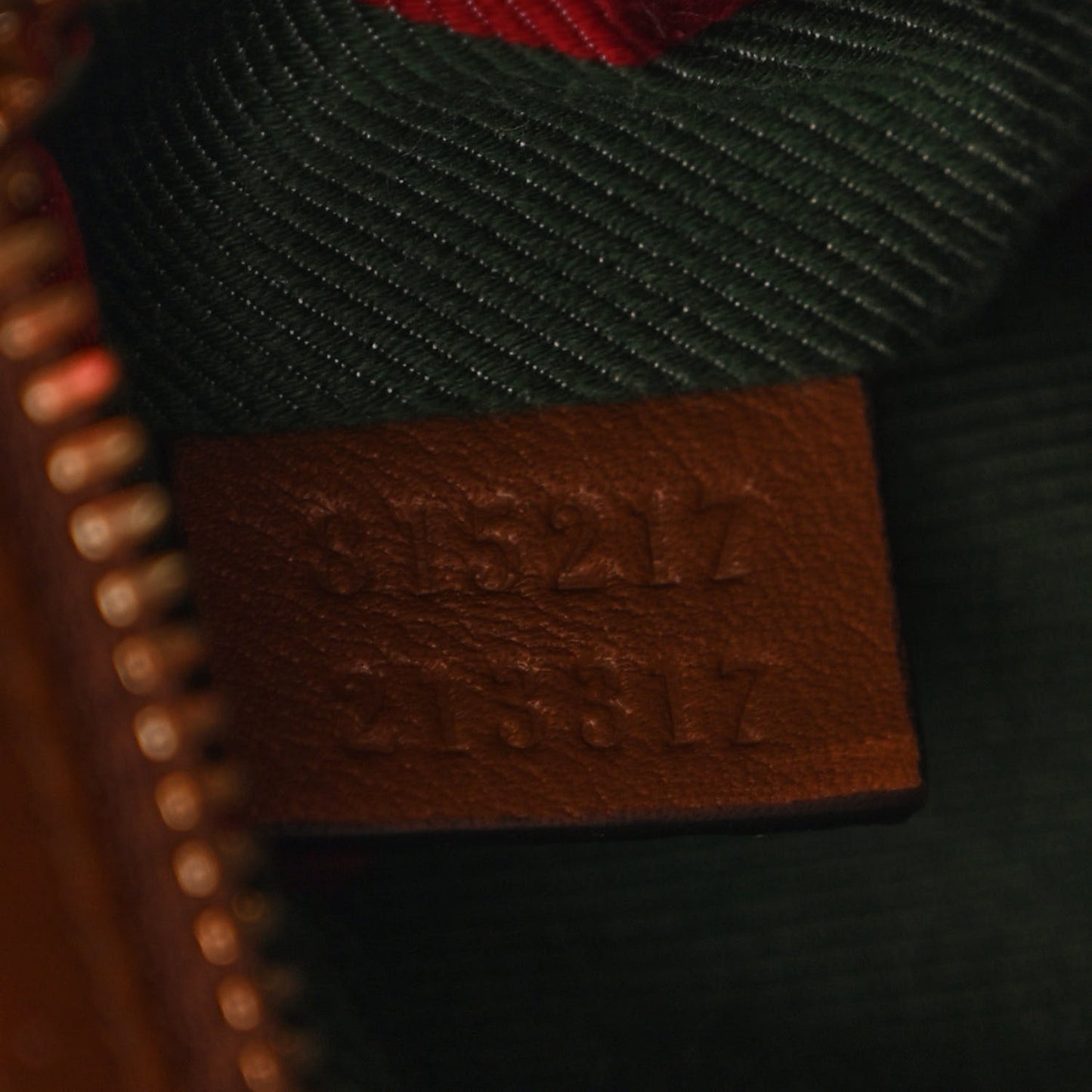 GG Supreme Monogram Emblem Medium Shoulder Bag Beige Ebony Sundial