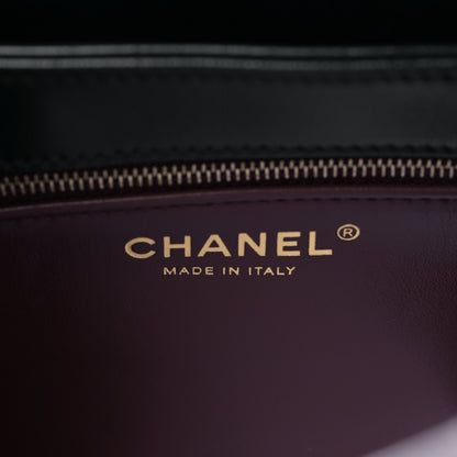 Chanel Lambskin Quilted Small Trendy CC Dual Handle Flap Bag Black 7 of 9