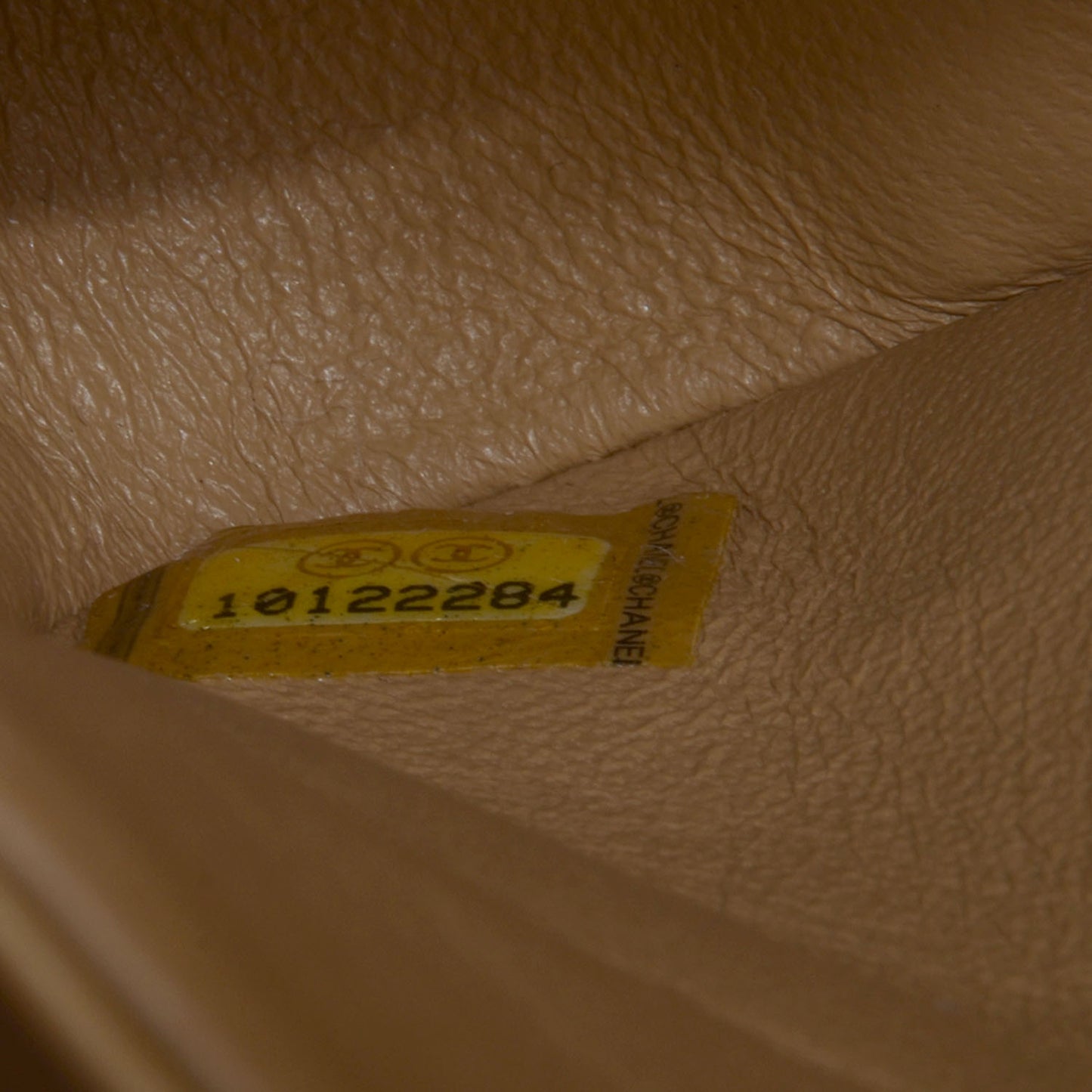 Lambskin Medium Double Flap Beige