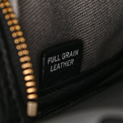 Marc Jacobs Grained Calfskin Small The Tote Bag Black 7 of 11