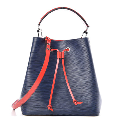 Louis Vuitton Epi Neonoe Indigo Coquelicot 1 of 10