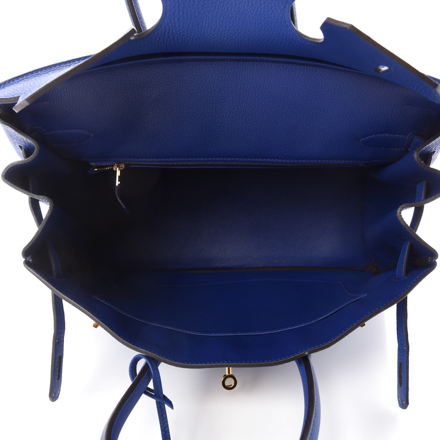 Hermes Togo Birkin 35 Bleu Electrique 5 of 10