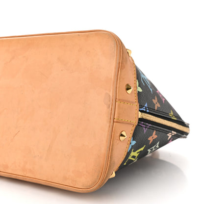 Louis Vuitton Monogram Multicolor Alma Black 10 of 14