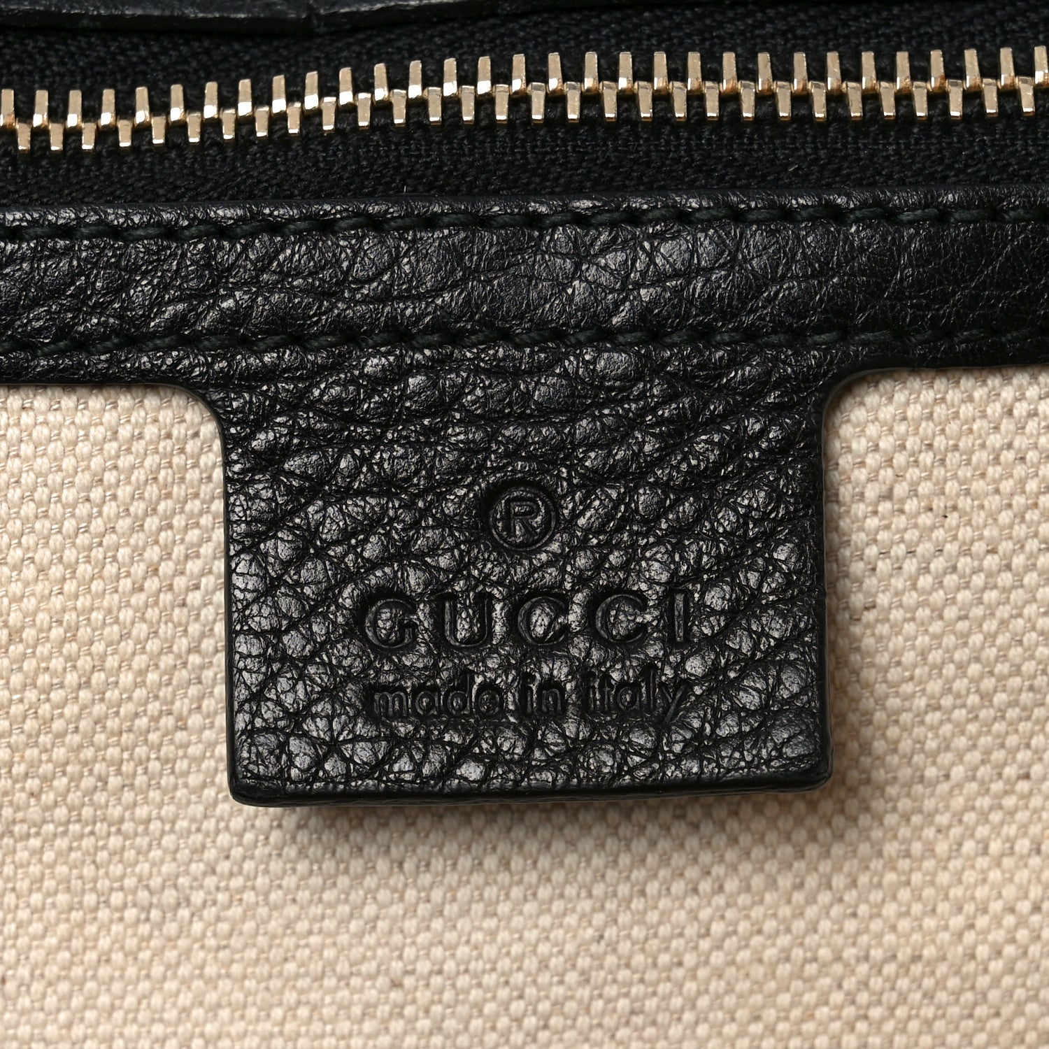 Gucci Cellarius Calfskin Medium New Bamboo Top Handle Bag Black 6 of 10