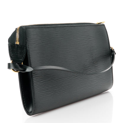 Louis Vuitton Epi Pochette Accessories 24 Black 3 of 11