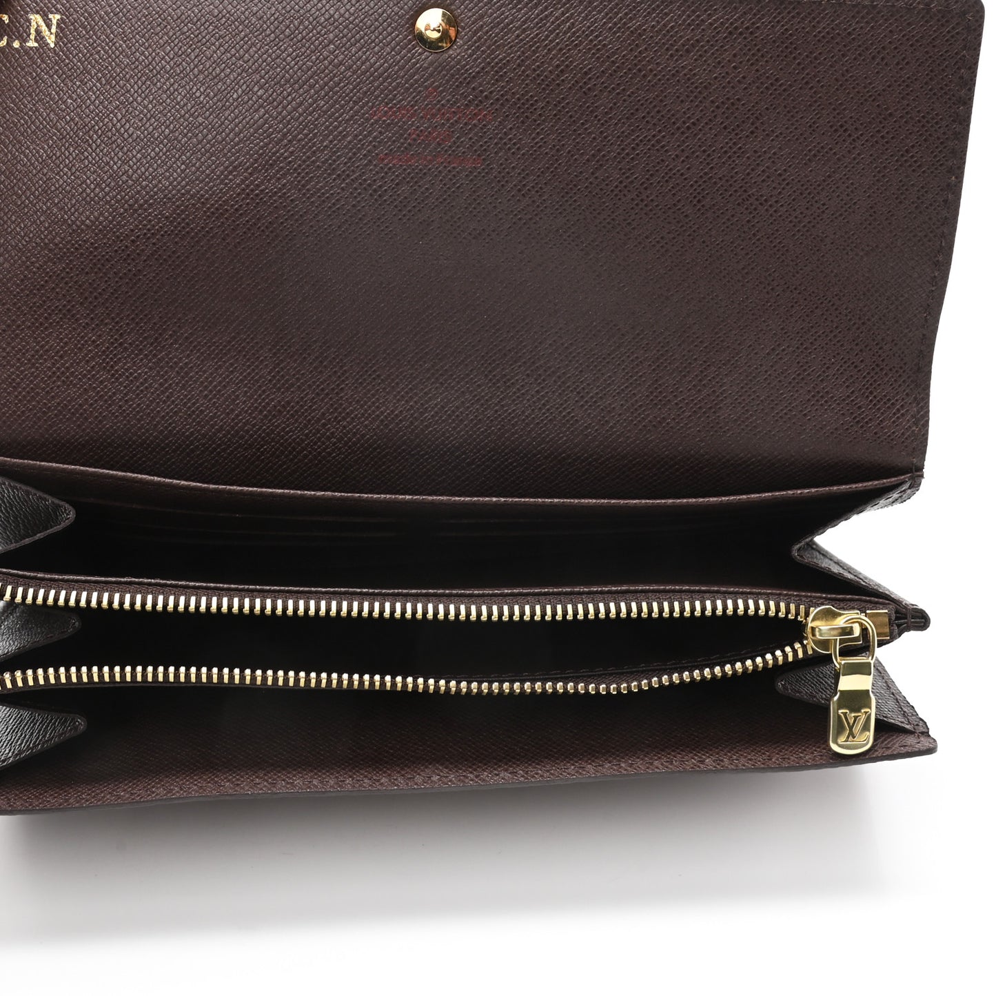 Damier Ebene Sarah Wallet