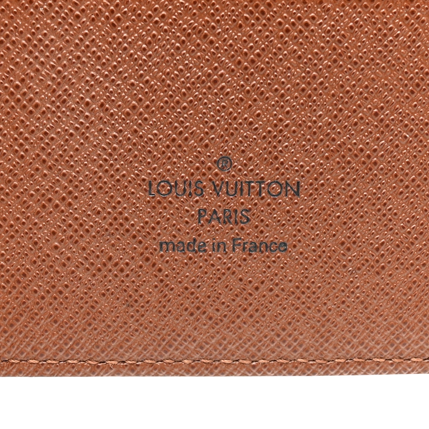 Monogram Large Ring Agenda Cover