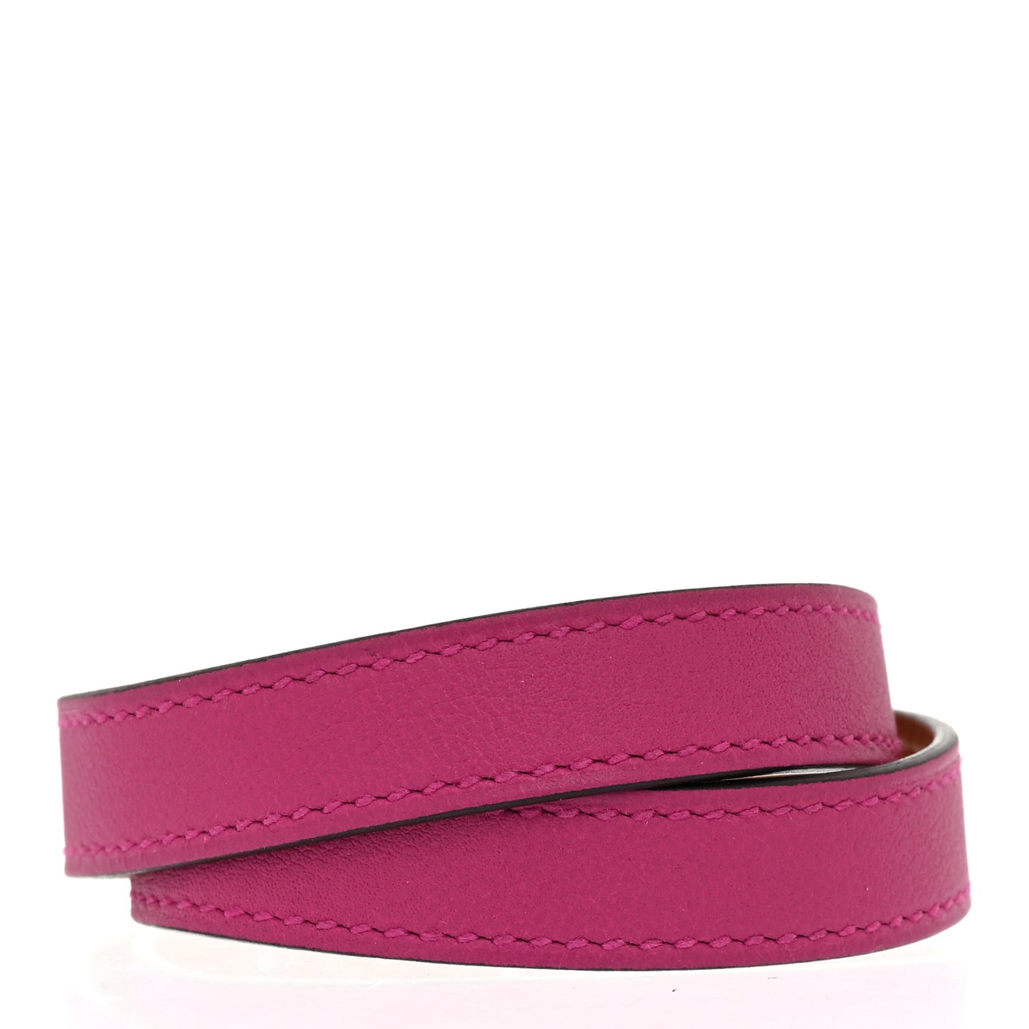 Swift Kelly Double Tour Bracelet T3 Rose Poupre