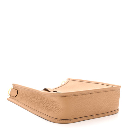 Hermes Taurillon Clemence Evelyne TPM Biscuit 4 of 10