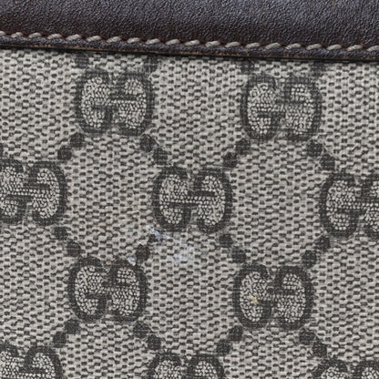 Gucci GG Supreme Monogram Belt Bag Dark Brown 5 of 7