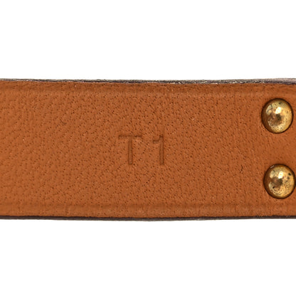 Hermes Swift Kelly Double Tour Bracelet T1 Gold 6 of 6