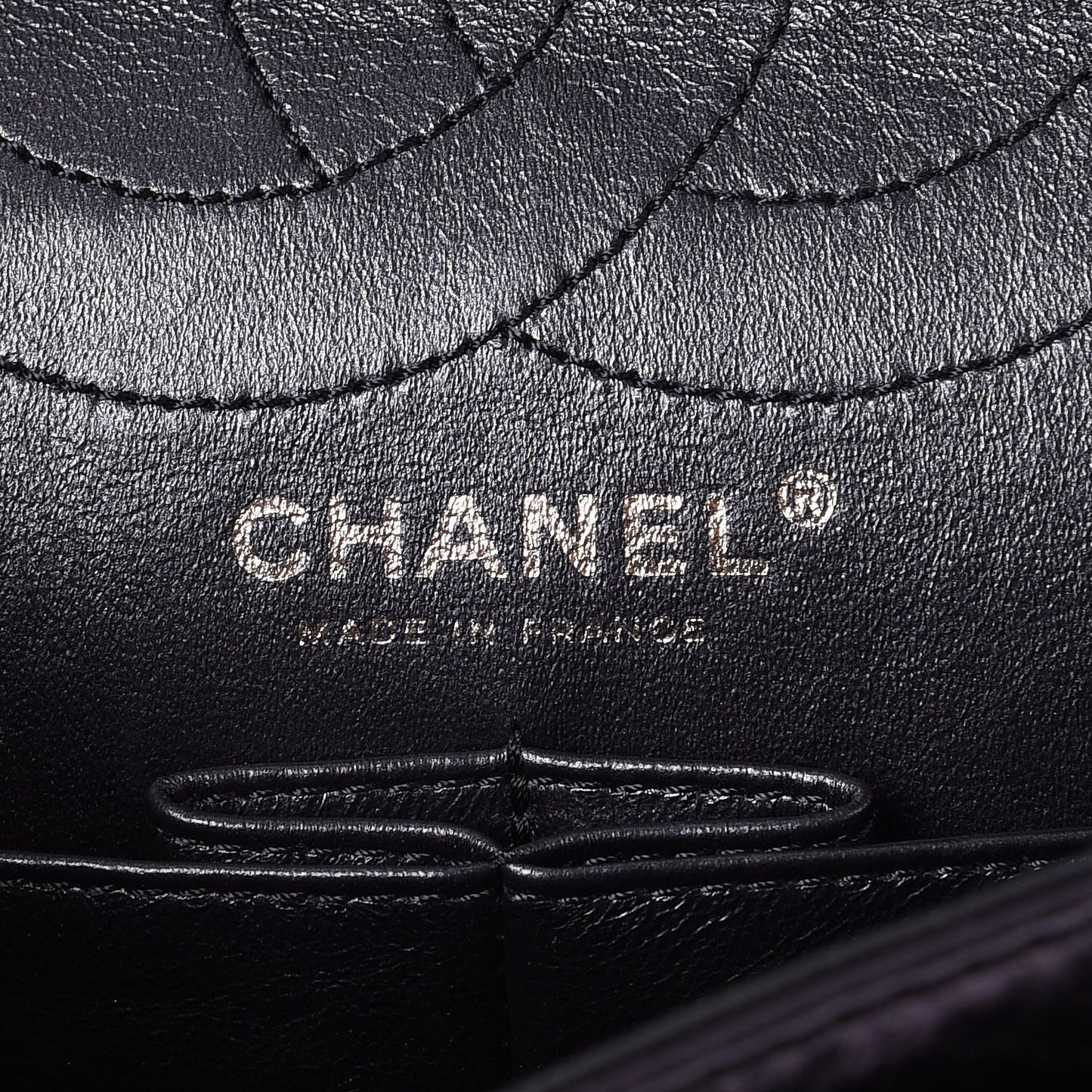 Metallic Calfskin Quilted 2.55 Reissue 226 Flap Dark Navy Blue
