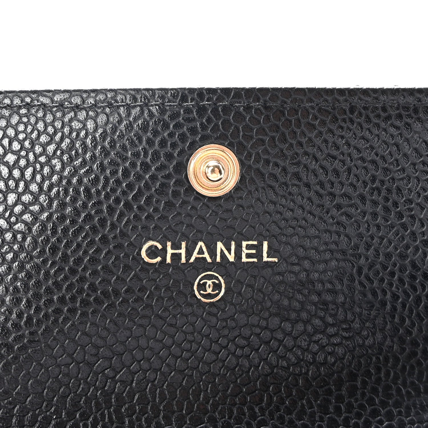 Chanel Caviar Quilted Flap Card Holder Black 6 of 9