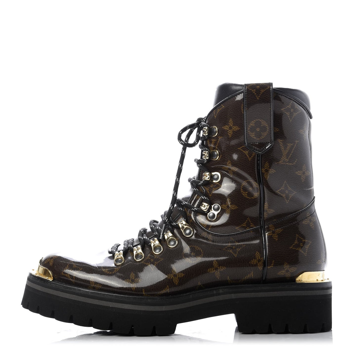 Monogram Glaze Mens Outland Ankle Boots 7.5 Ebene