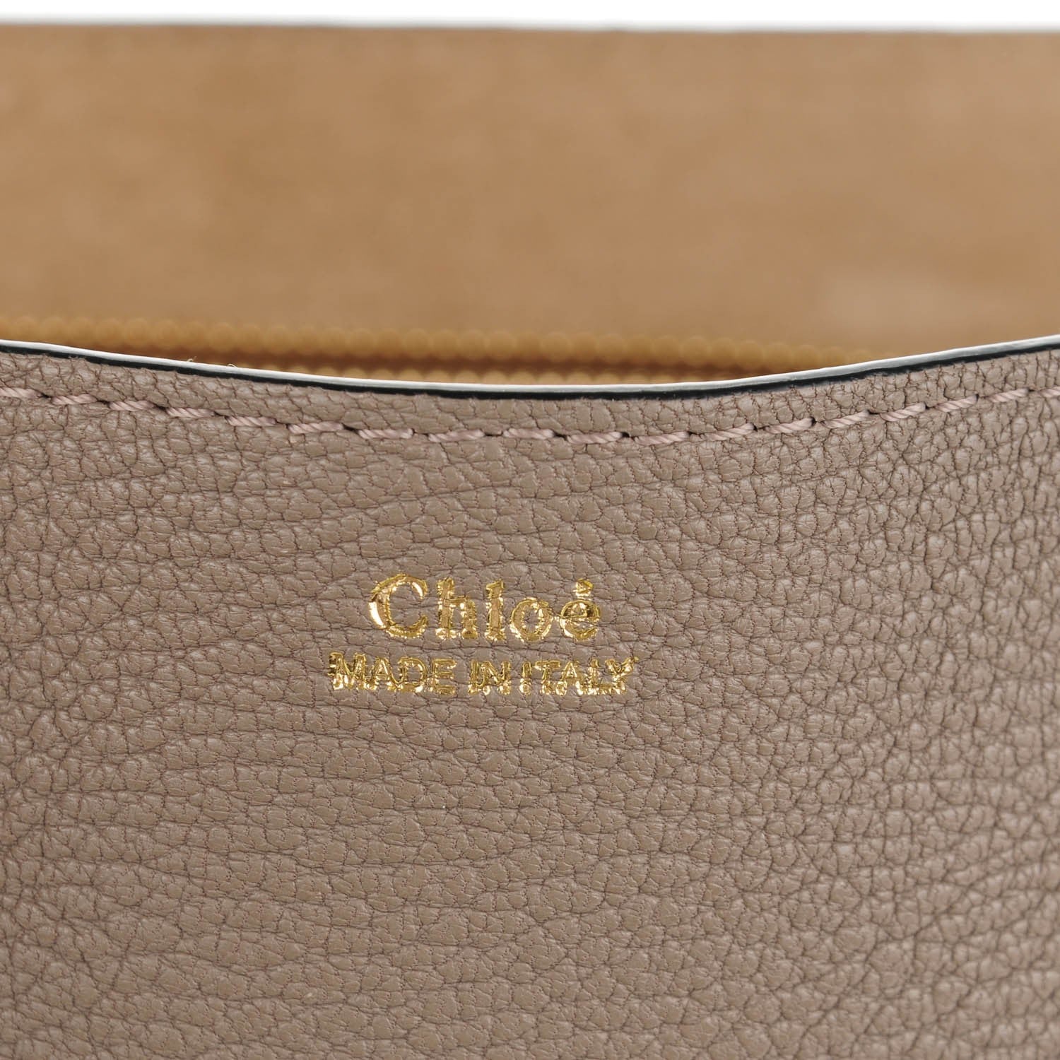 Chloe Grained Lambskin Large Drew Shoulder Bag Motty Grey 5 of 8