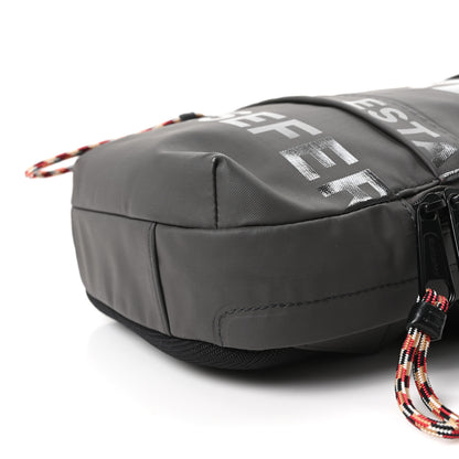 Burberry Coated Canvas Horseferry Blaze Sling Bag Grey 10 of 10